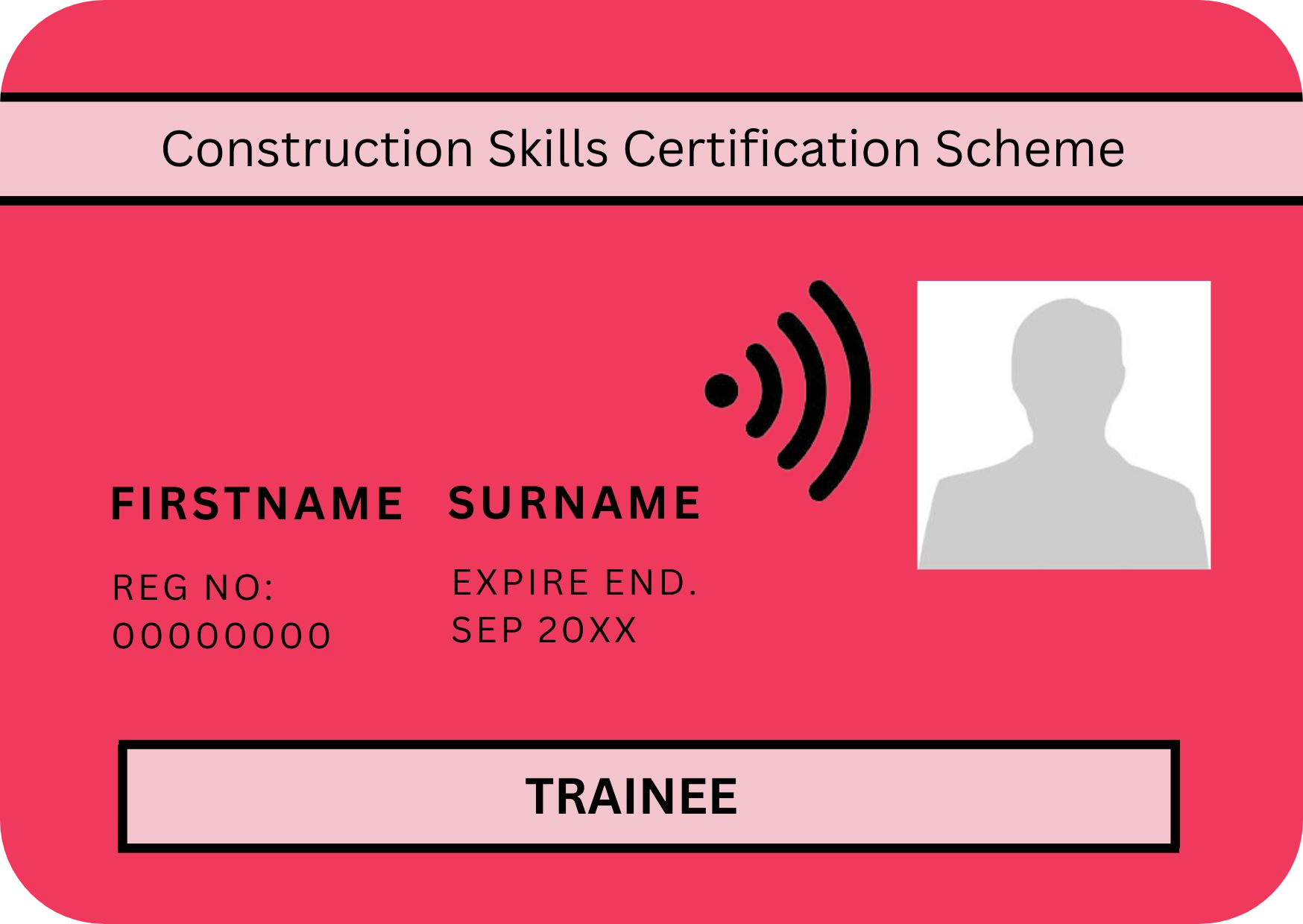 CSCS Red Trainee Card

